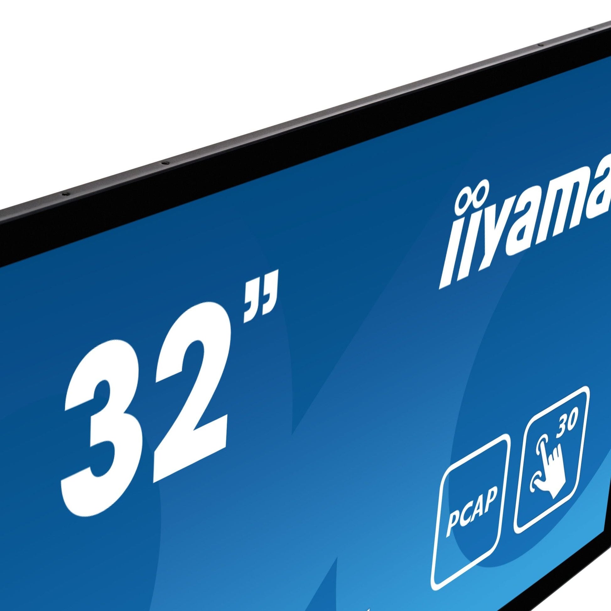 Dark Cyan iiyama ProLite TF3215MC-B2AG 32" PCAP IP65 Open Frame Touch Screen