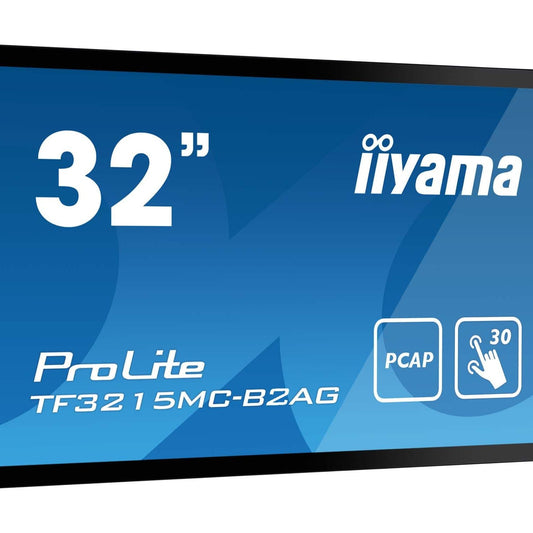 Dark Cyan iiyama ProLite TF3215MC-B2AG 32" PCAP IP65 Open Frame Touch Screen