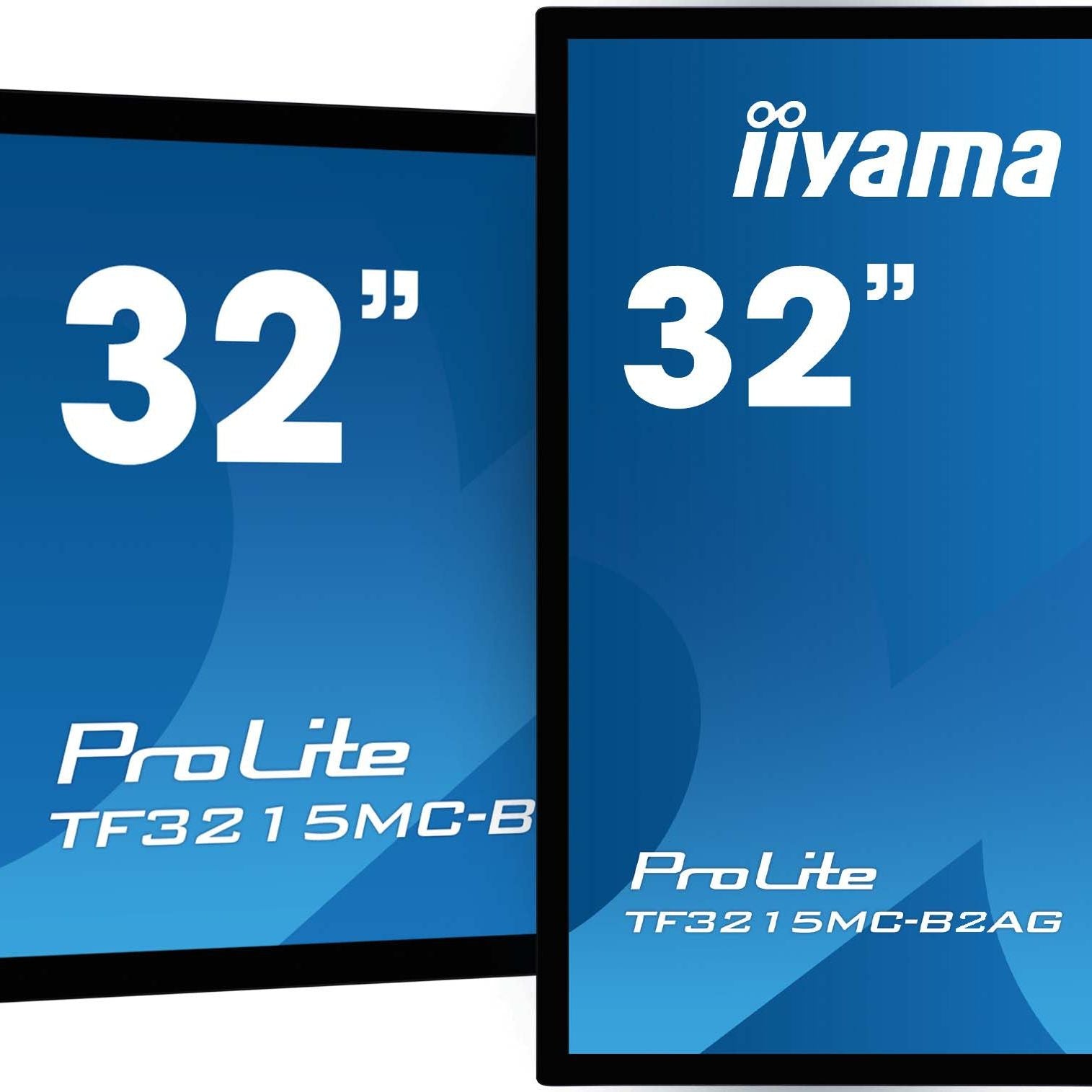 Dark Cyan iiyama ProLite TF3215MC-B2AG 32" PCAP IP65 Open Frame Touch Screen