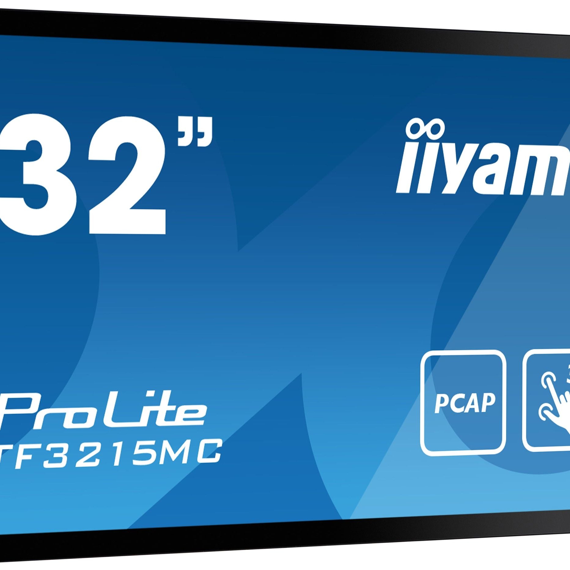 Steel Blue iiyama ProLite TF3215MC-B2 32" 30pt PCAP Edge-to-Edge Open Frame Touchscreen