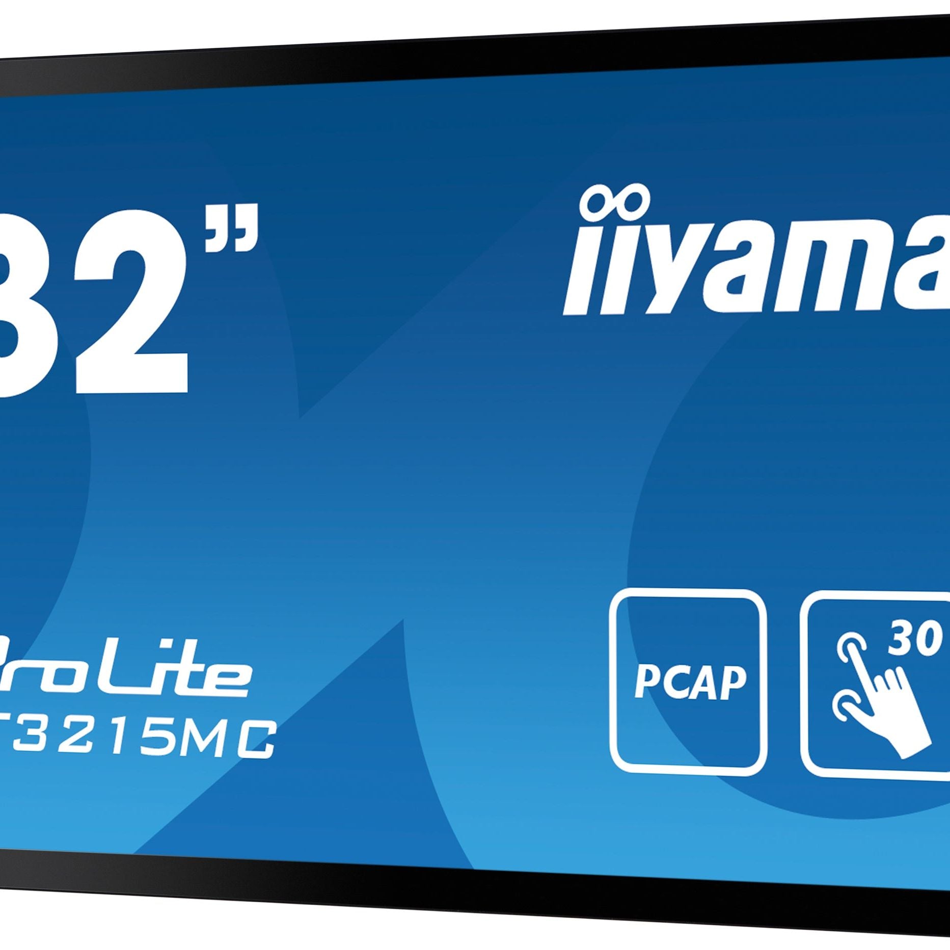 Dark Cyan iiyama ProLite TF3215MC-B2 32" 30pt PCAP Edge-to-Edge Open Frame Touchscreen