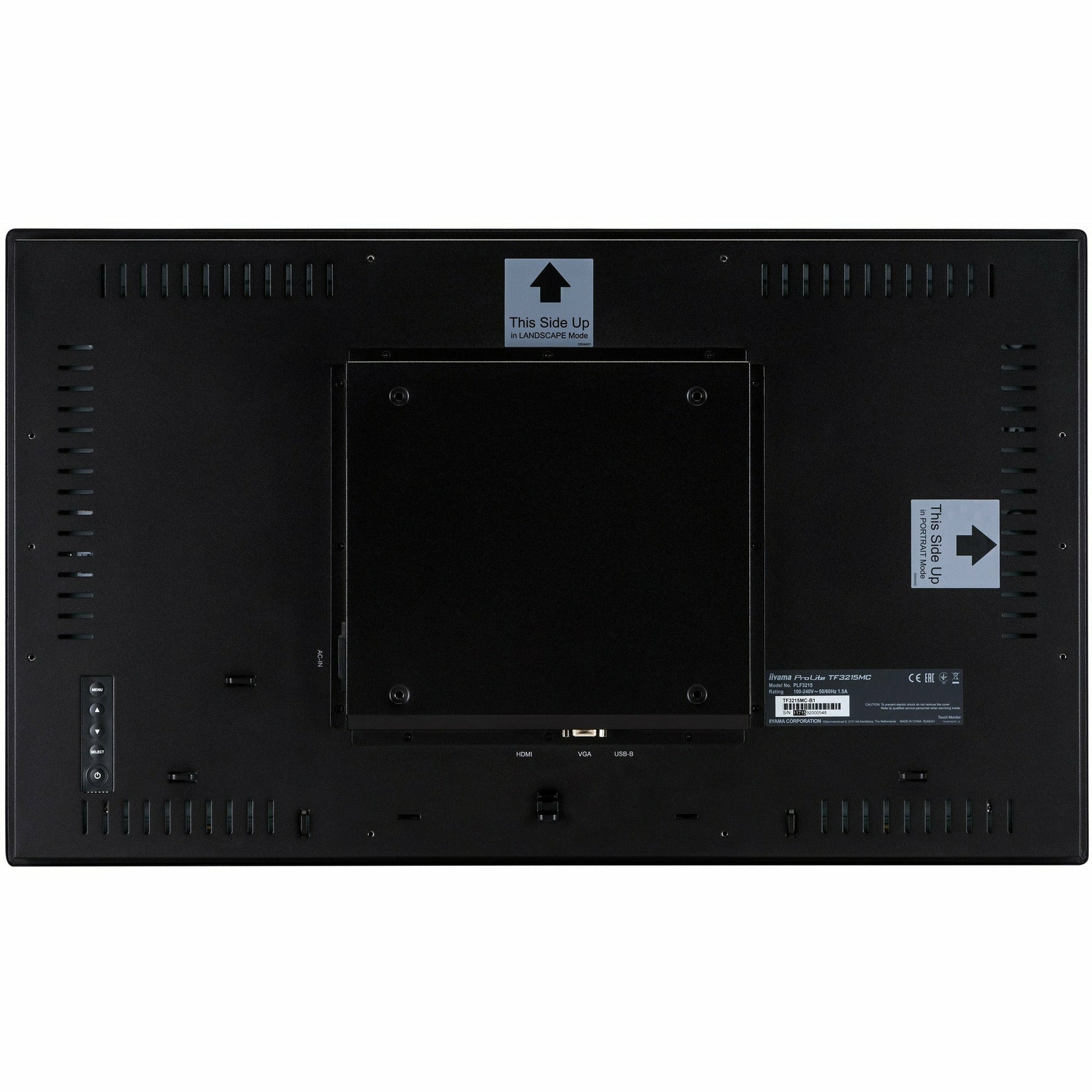 Black iiyama ProLite TF3215MC-B1 32" Capacitive Touch Screen Display