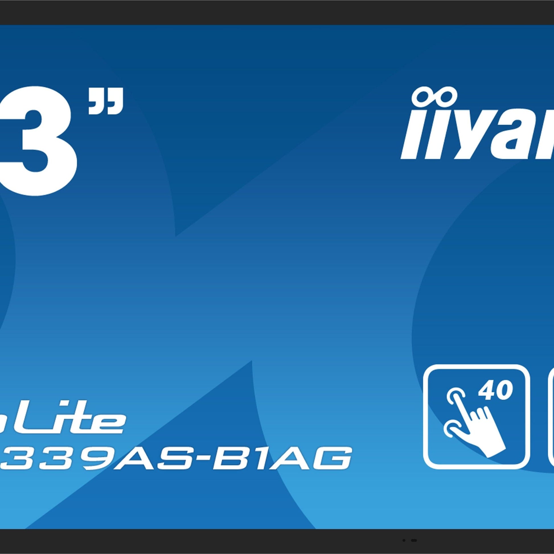 Dark Cyan iiyama ProLite TF4339AS-B1AG 43" Open Frame All-in-One PCAP Interactive Touch Screen