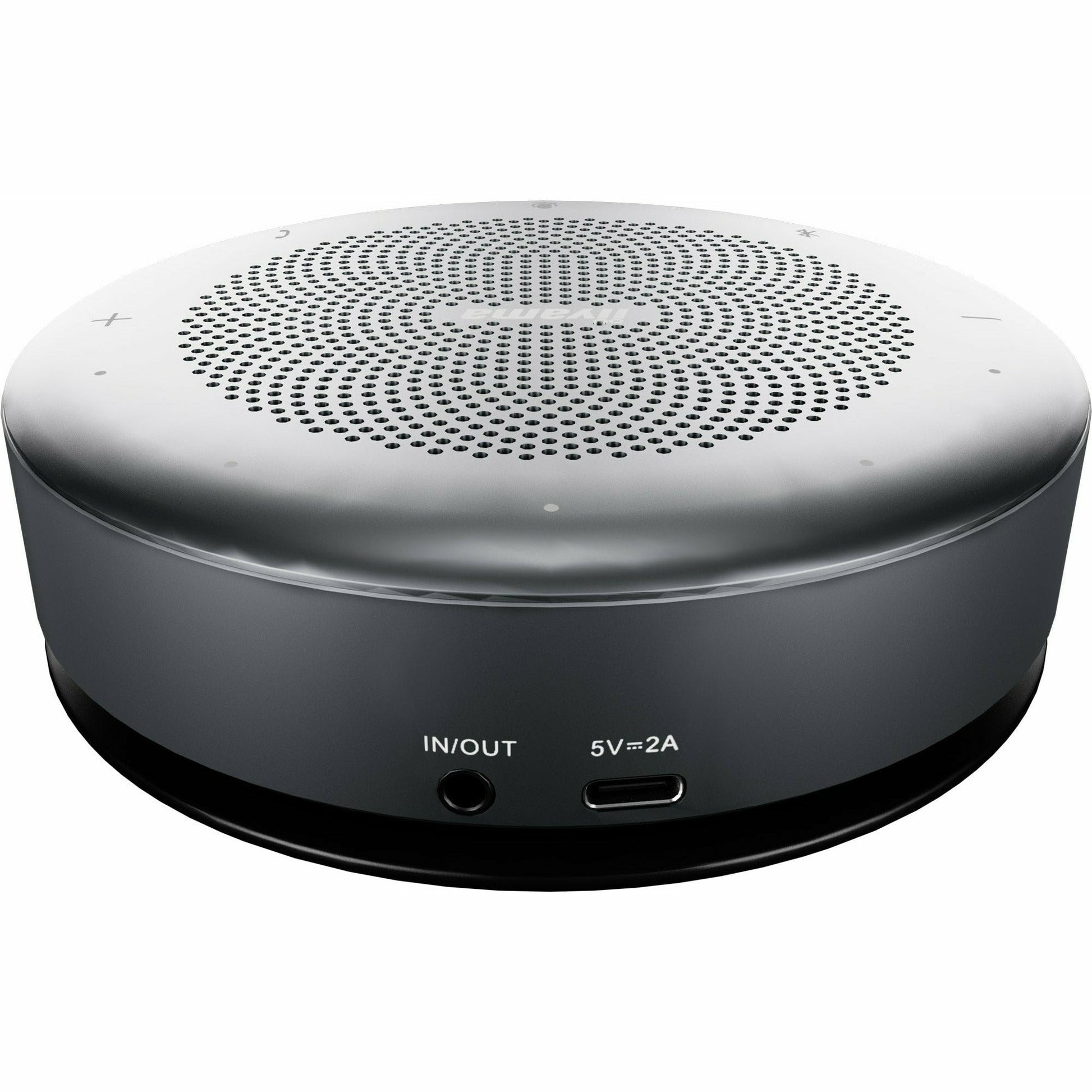 Light Gray iiyama UC SPK01M Bluetooth Meeting Room Microphone Puck
