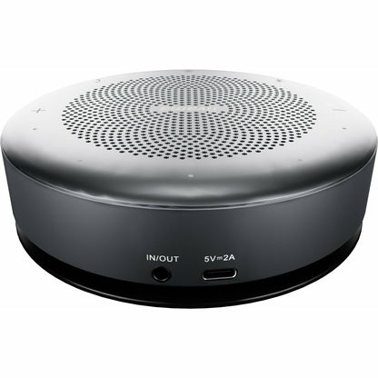 Light Gray iiyama UC SPK01M Bluetooth Meeting Room Microphone Puck
