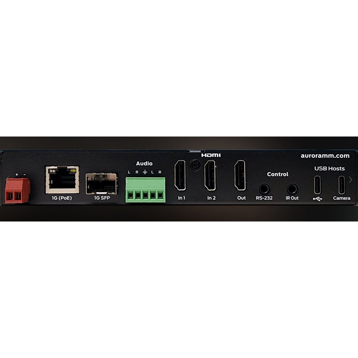 Black Aurora Multimedia VPX-TC1-LT Next-Gen 4K30 4:4:4 1Gbps AV-over-IP Transceiver Box