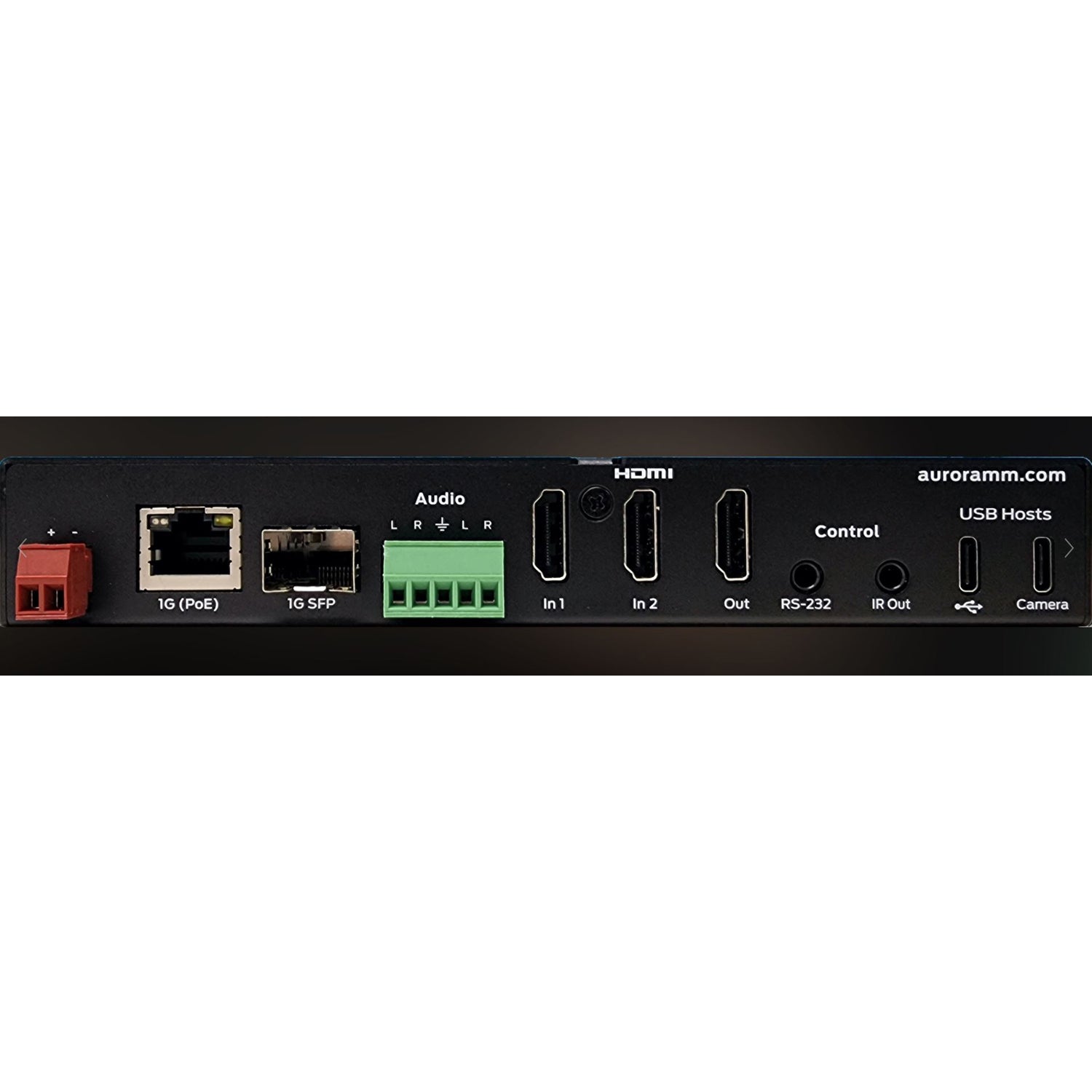 Black Aurora Multimedia VPX-TC1-LT Next-Gen 4K30 4:4:4 1Gbps AV-over-IP Transceiver Box