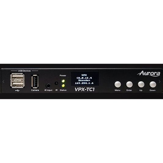 Black Aurora Multimedia VPX-TC1-LT Next-Gen 4K30 4:4:4 1Gbps AV-over-IP Transceiver Box