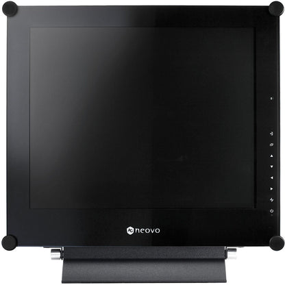 Black AG Neovo X-17E 17-Inch 5:4 Semi-Industrial Monitor With Metal Casing