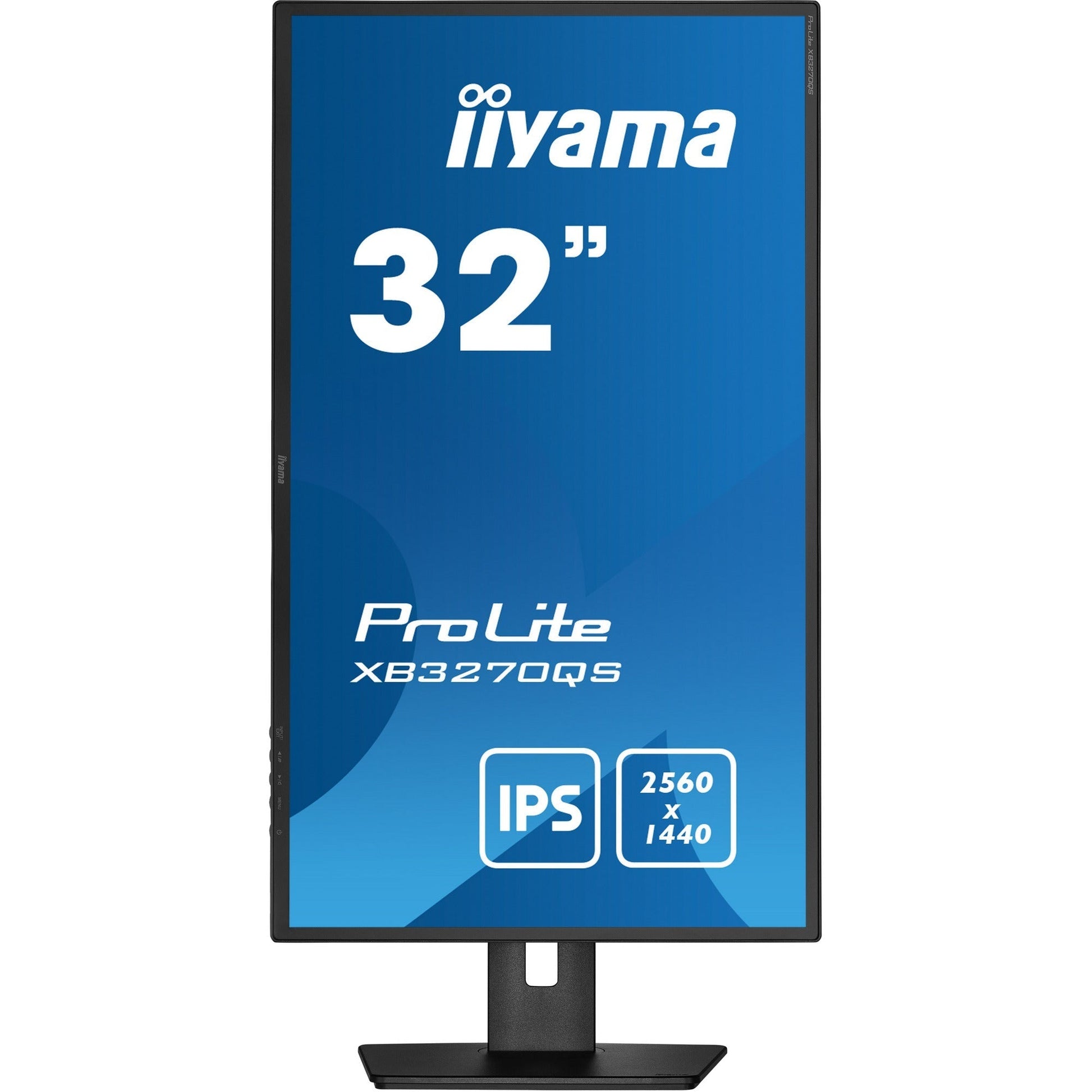 Dark Cyan iiyama ProLite XB3270QS-B5 32" IPS Monitor with Height Adjust Stand