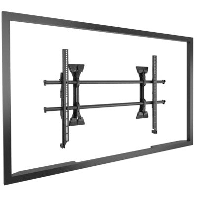 Dark Slate Gray Chief X-Large Fusion Micro-Adjustable Fixed Wall Display Mount