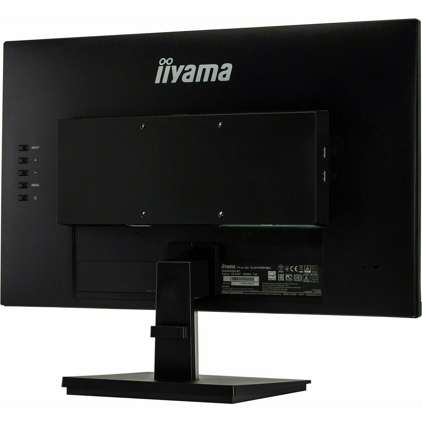 Black iiyama ProLite XU2493HSU-B1 22" IPS LCD Monitor