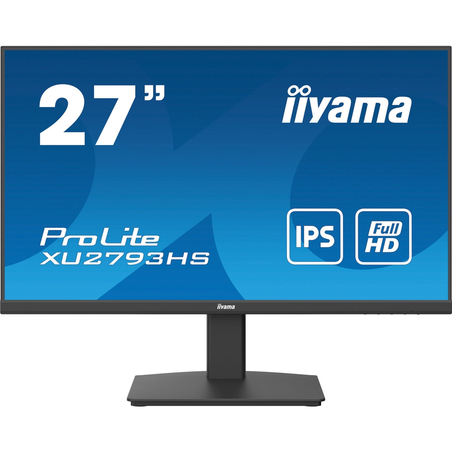 Dark Cyan iiyama ProLite XU2793HS-B5 27" IPS Monitor Edge-to-Edge Design