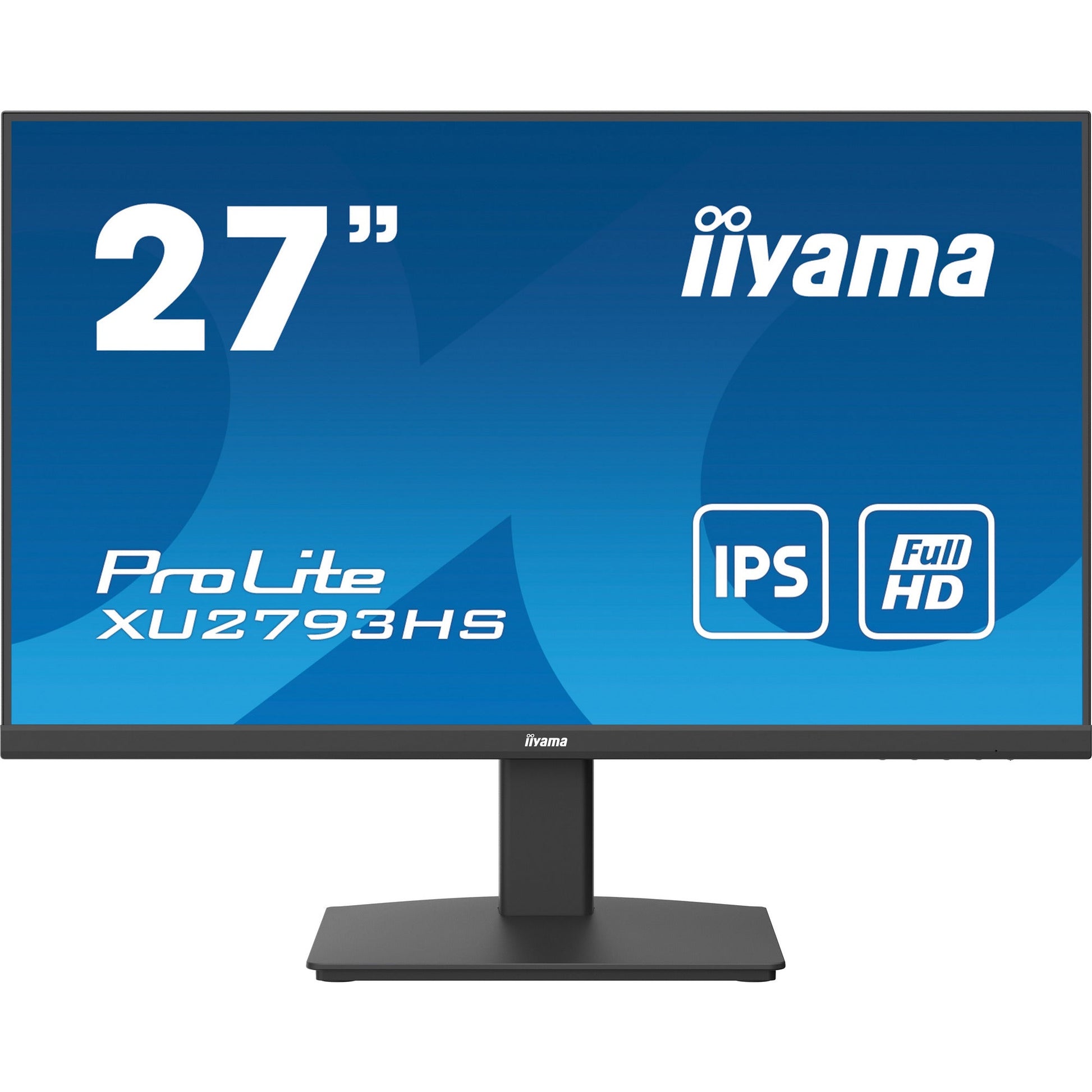 Dark Cyan iiyama ProLite XU2793HS-B5 27" IPS Monitor Edge-to-Edge Design