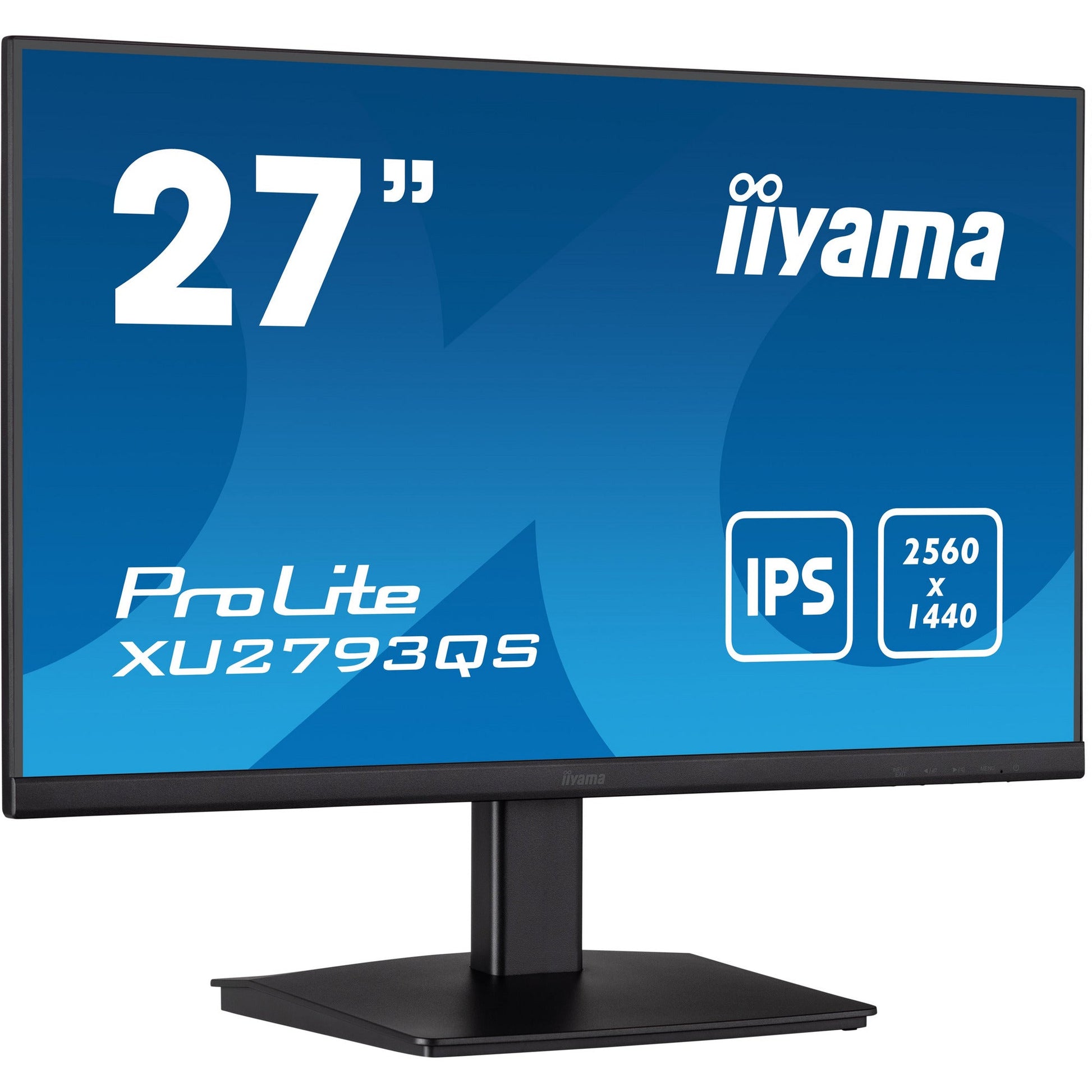 Dark Cyan Iiyama ProLite XU2793QS-B1 27” IPS WQHD 3-Side Borderless Monitor