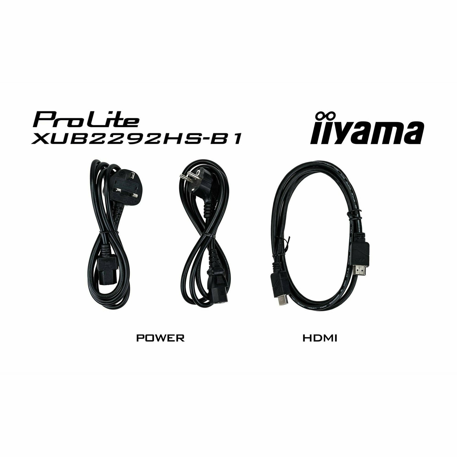 Lavender iiyama ProLite XUB2292HS-B1 22" IPS LCD Monitor