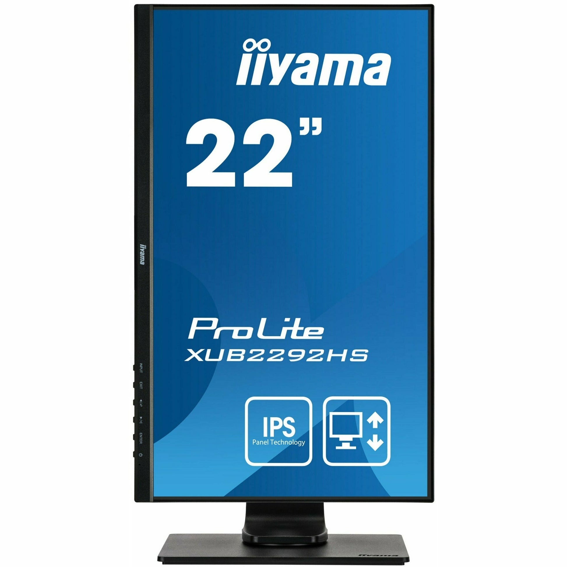 Dark Cyan iiyama ProLite XUB2292HS-B1 22" IPS LCD Monitor