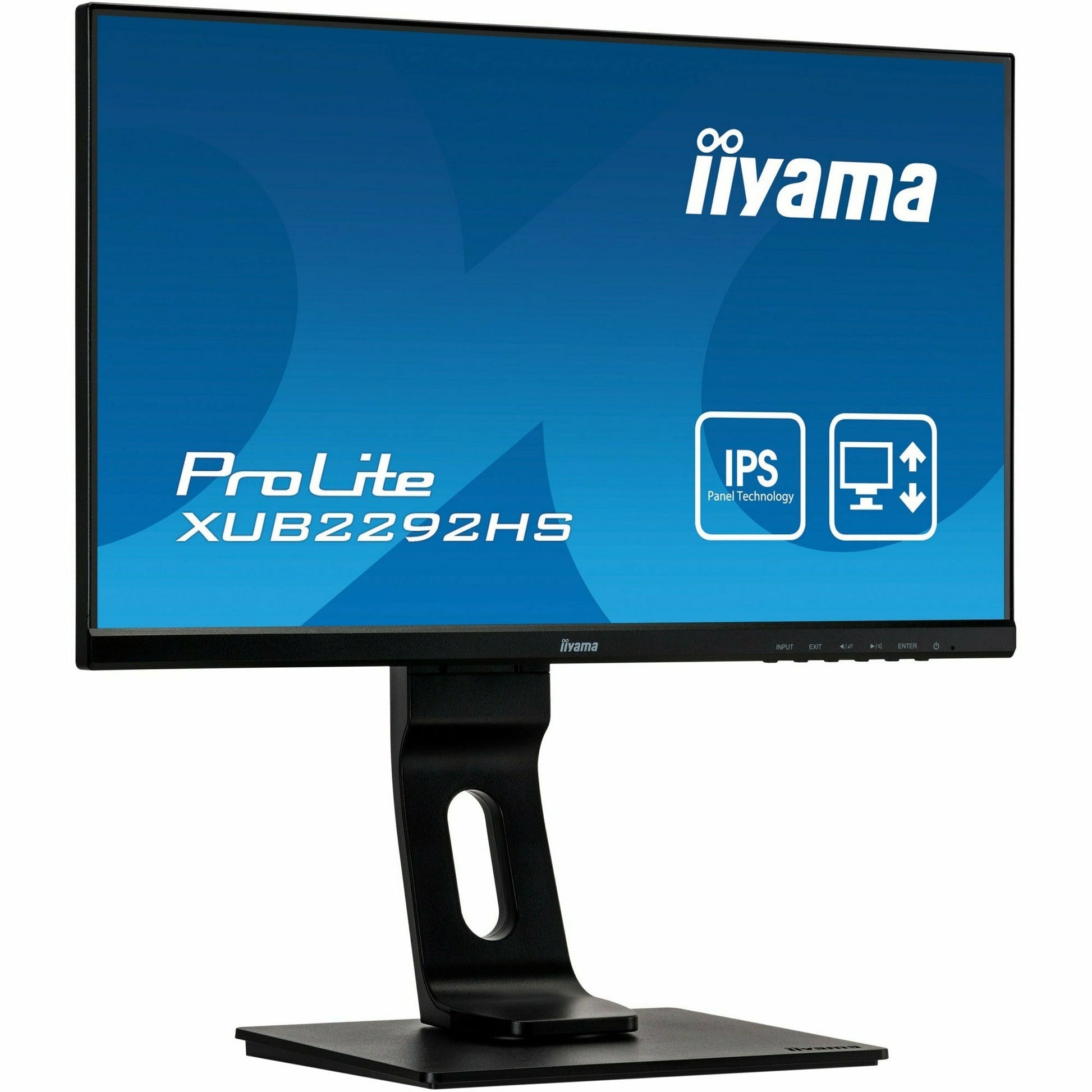 Dark Cyan iiyama ProLite XUB2292HS-B1 22" IPS LCD Monitor
