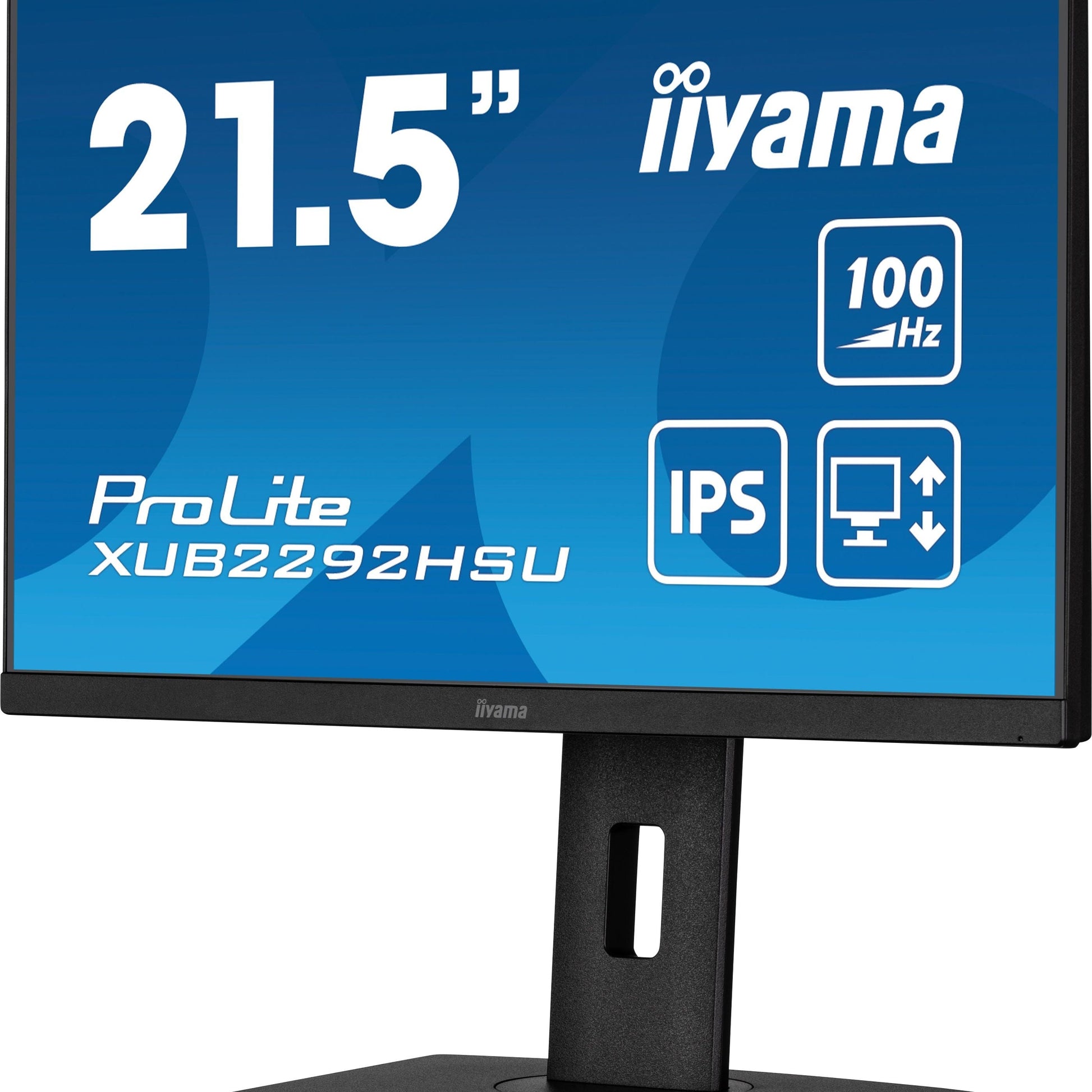 Dark Cyan iiyama ProLite XUB2292HSU-B6 21.5" 100Hz IPS Display with Height Adjust Stand