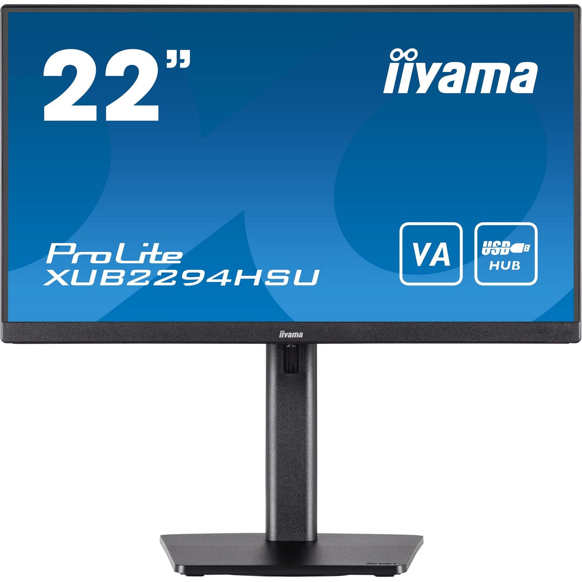 Dark Cyan iiyama ProLite XUB2294HSU-B2 22" LCD HD Monitor