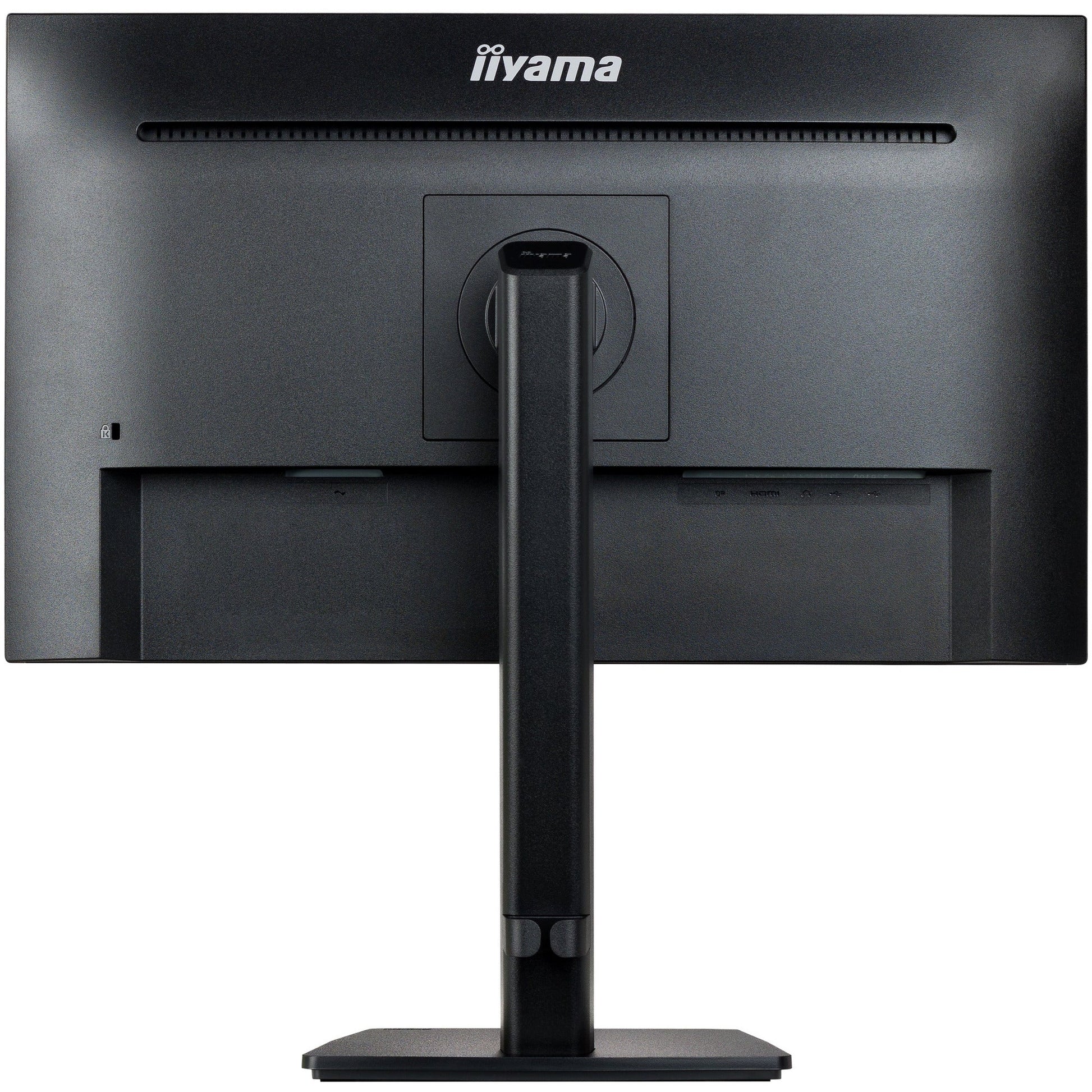 Dark Slate Gray Iiyama ProLite XUB2494HSU-B2 24” Full HD monitor with VA panel and height adjustable stand