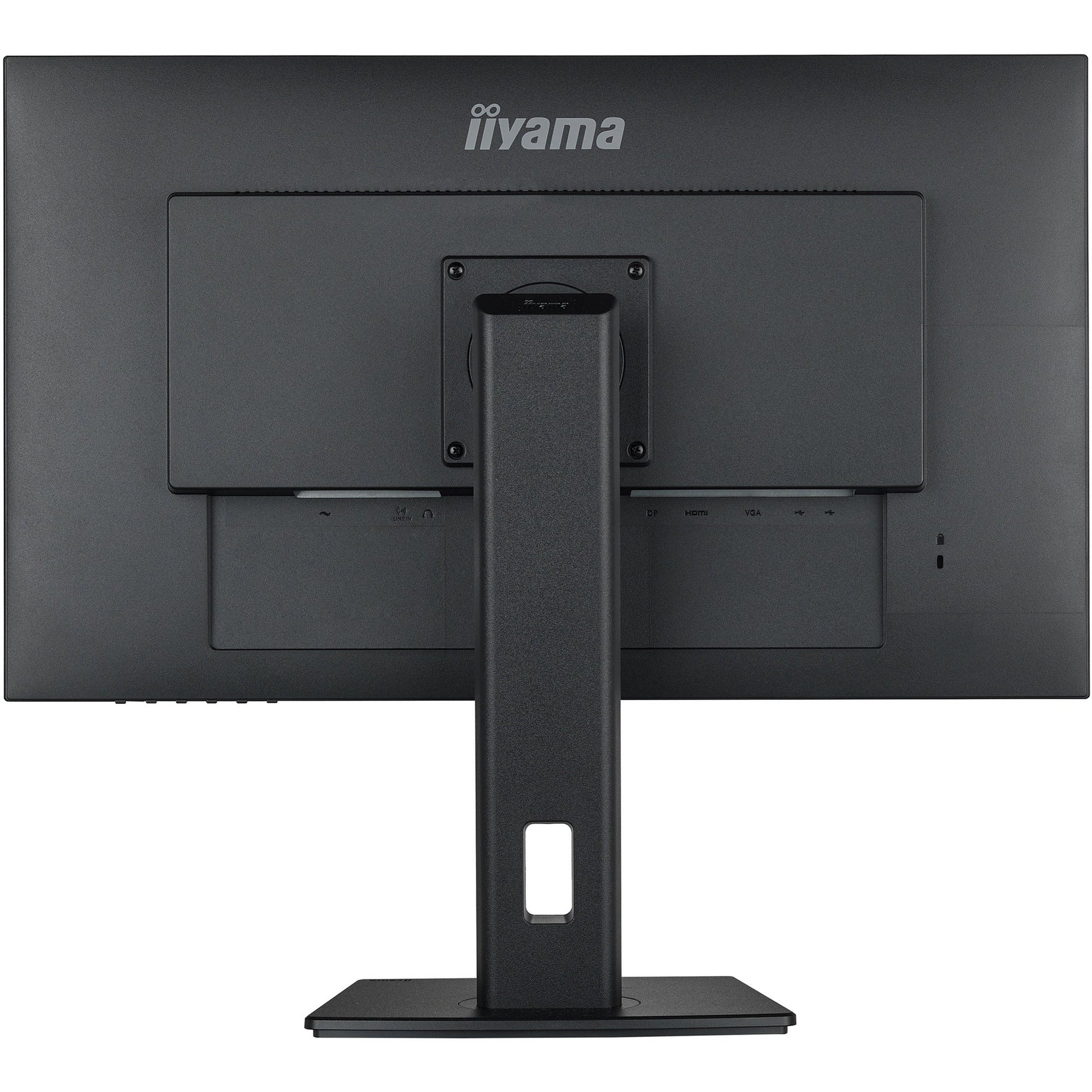 Dark Slate Gray iiyama ProLite XUB2792HSU-B5 27” IPS monitor with Height Adjust Stand
