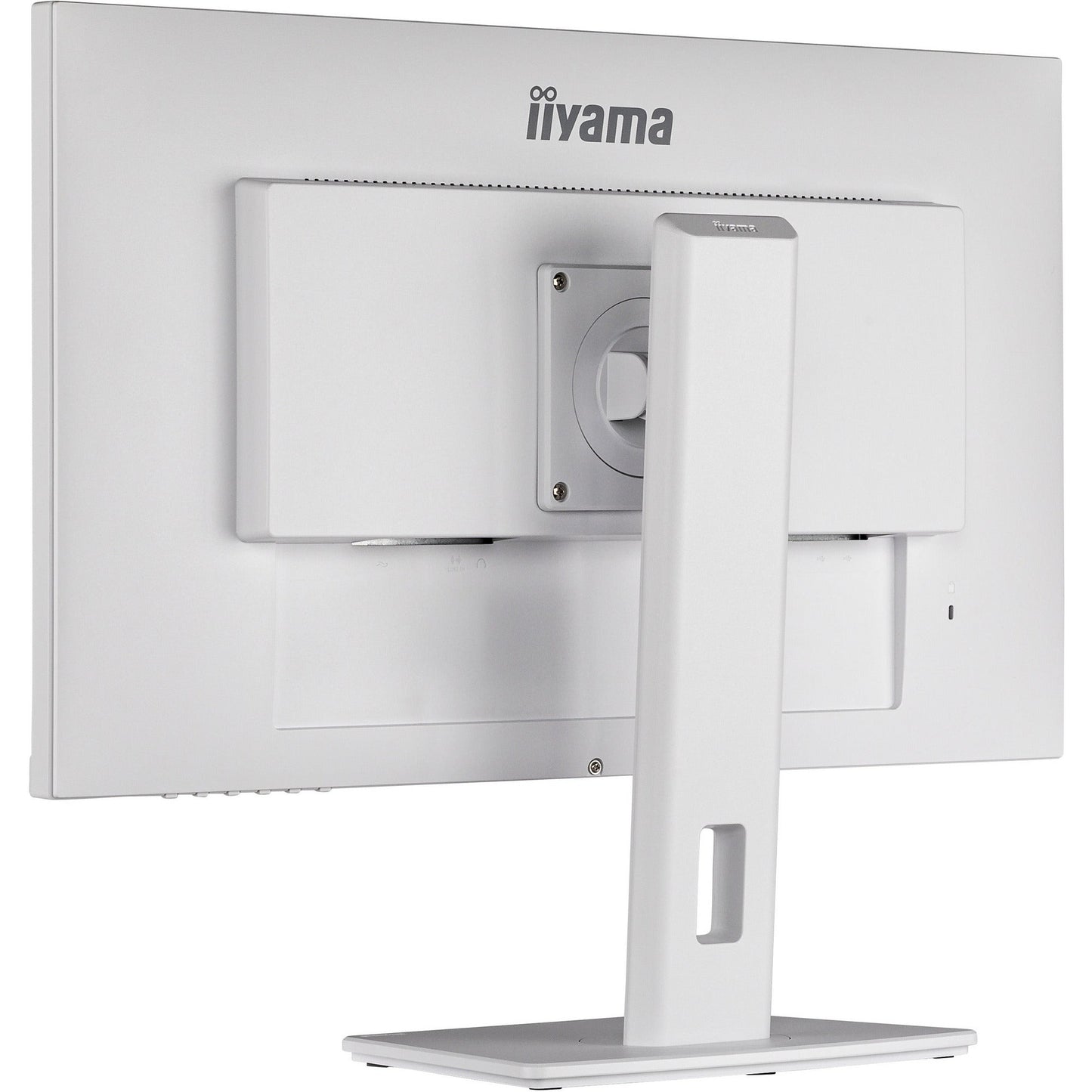 Light Gray Iiyama ProLite XUB2792HSU-W5 27” IPS Monitor with Height Adjust Stand in White