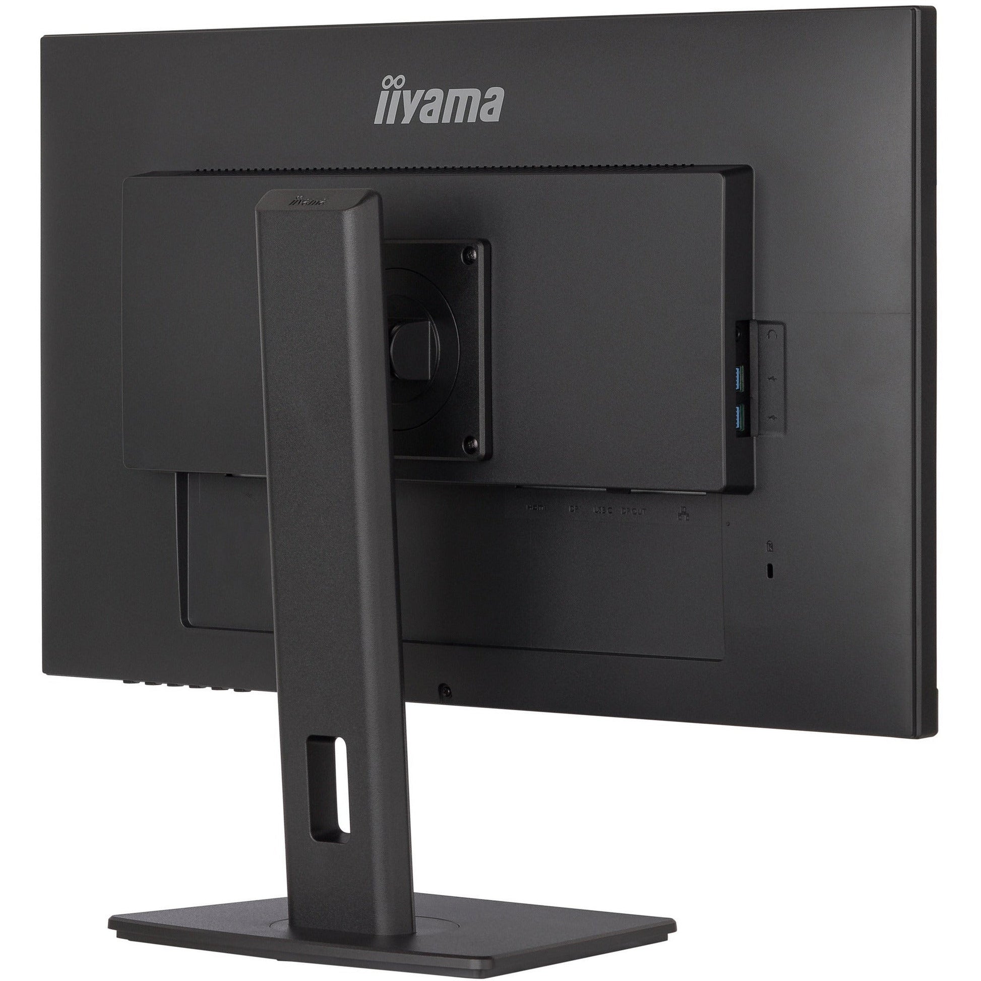 Dark Slate Gray iiyama Prolite XUB2792QSC-B5 27’’ WQHD 2560x1440 IPS Display with USB-C dock and 65W Power Delivery