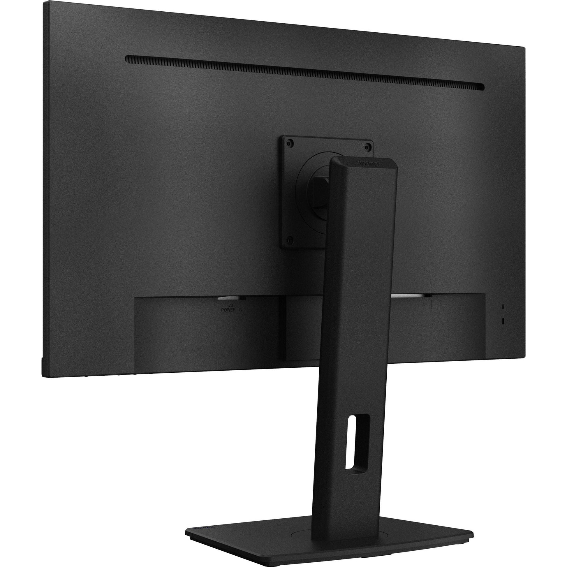 Dark Slate Gray Iiyama ProLite XUB2793HS-B5 27” IPS 3-side Borderless Monitor with Height Adjust Stand