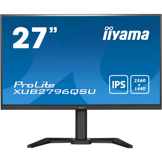 Dark Cyan Iiyama ProLite XUB2796QSU-B5 27'' WQHD 2560x 1440 Monitor