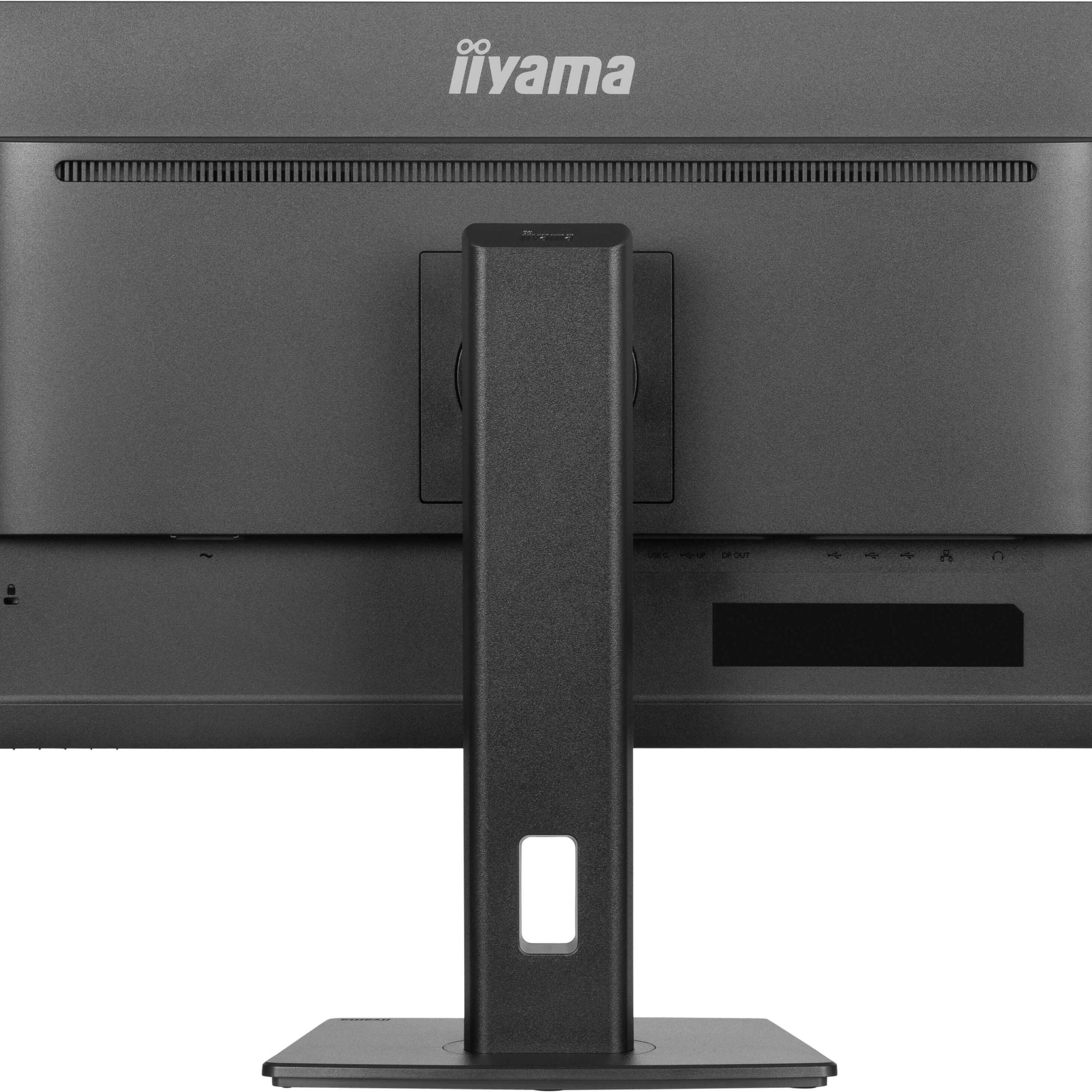 Dark Slate Gray iiyama ProLite XUB2797QSNP-B1 27’’ WQHD IPS Monitor with RJ45 (LAN), KVM Switch & USB-C Dock (96W Power Delivery)