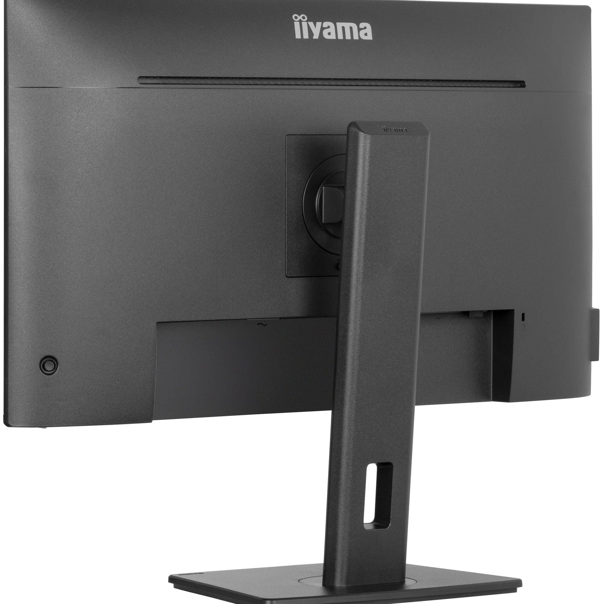 Dark Slate Gray iiyama ProLite XUB2797UHSNP-B1 27" 4K IPS Desktop Monitor with USB-C (96W PD), KVM Switch, and RJ45