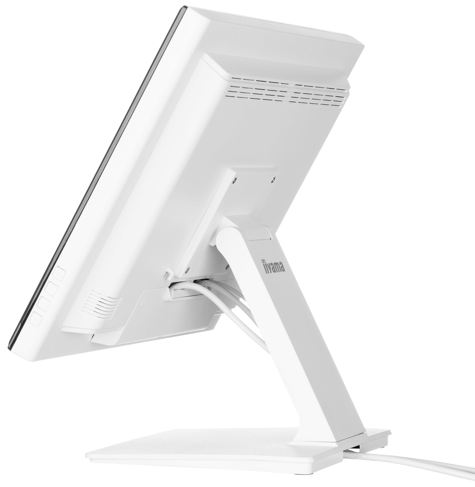 Light Gray iiyama ProLite T1932MSC-W1SAG 19" 10pt Capactive IP Touchscreen in White