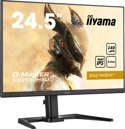 Dark Slate Gray iiyama G-Master GB2590HSU-B5 Gold Phoenix 24.5" 240Hz Gaming Monitor