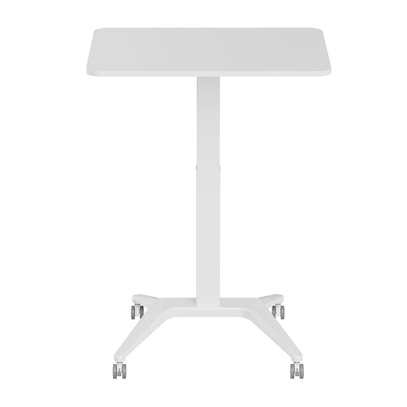 Light Gray Multibrackets M Height Adjustable Workstation Basic