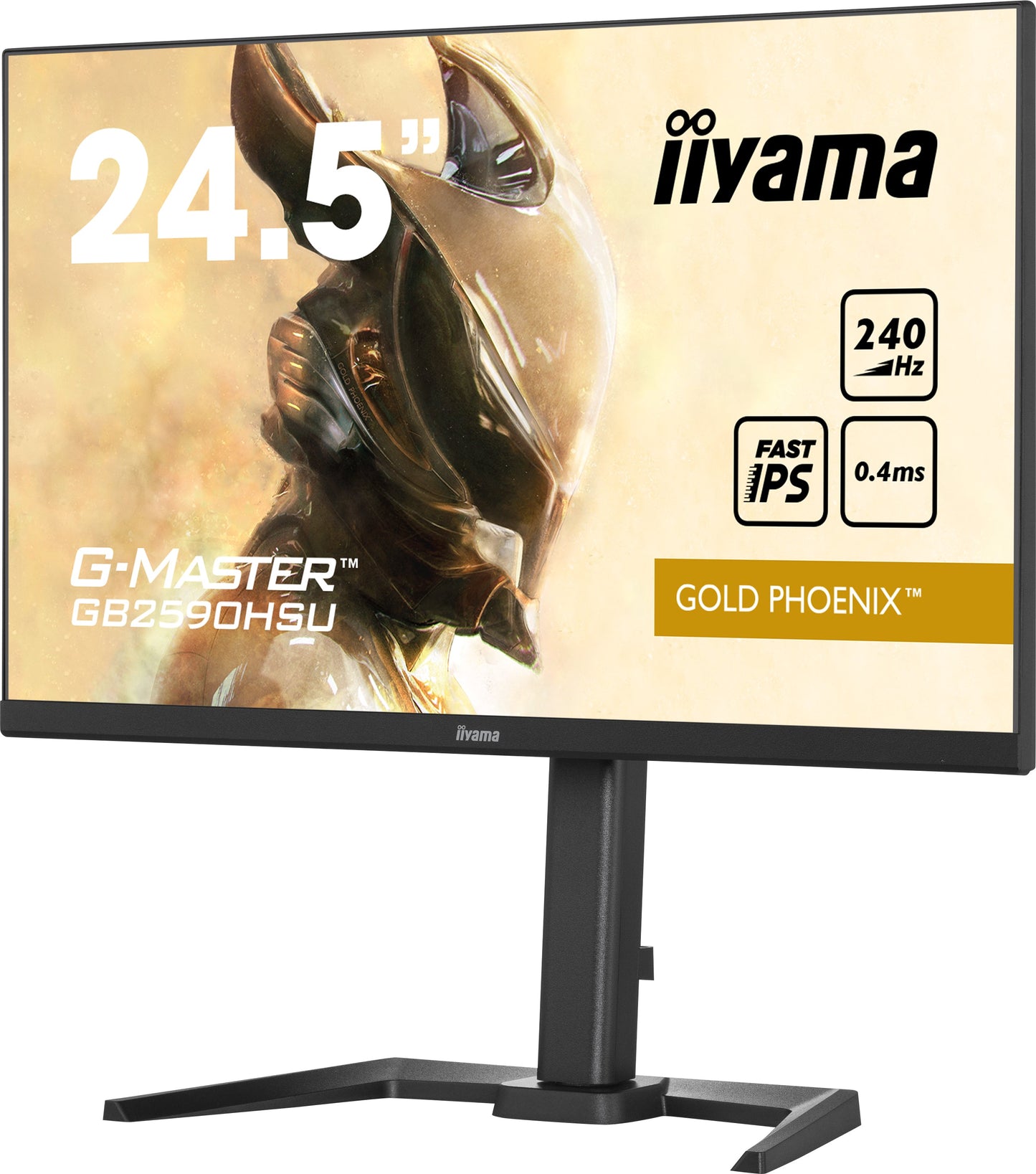 Wheat iiyama G-Master GB2590HSU-B5 Gold Phoenix 24.5" 240Hz Gaming Monitor