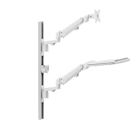 Light Gray Multibrackets M Workstation Wall Basic