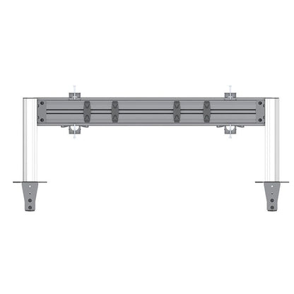 Dark Gray Multibrackets M Deskmount Column Pro MBDM2X1U