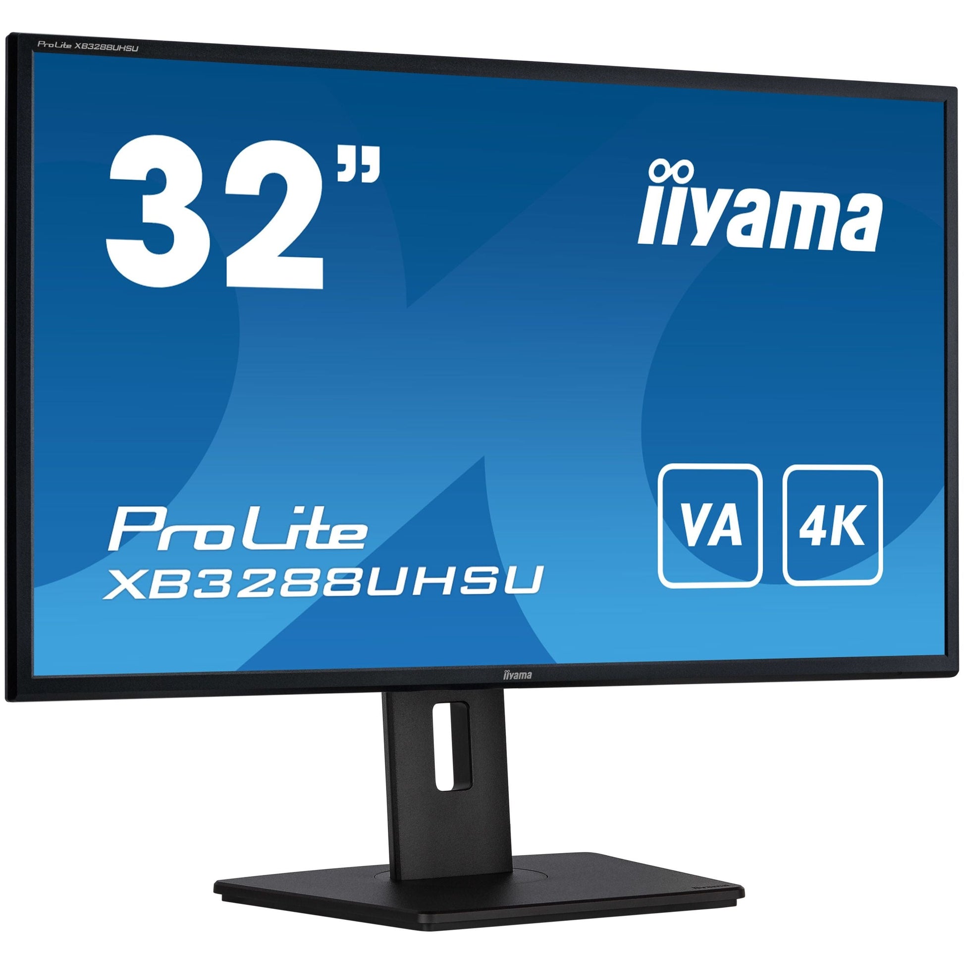 Dark Cyan iiyama ProLite XB3288UHSU-B5 32" 3840 x 2160 pixels 4K Ultra HD VA Display
