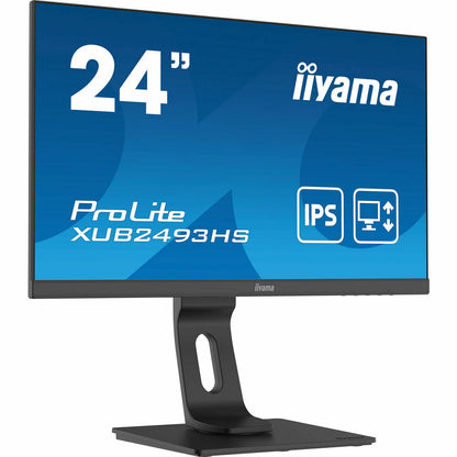 Dark Cyan iiyama ProLite XUB2493HS-B5 24" IPS LCD Monitor with Height Adjust Stand