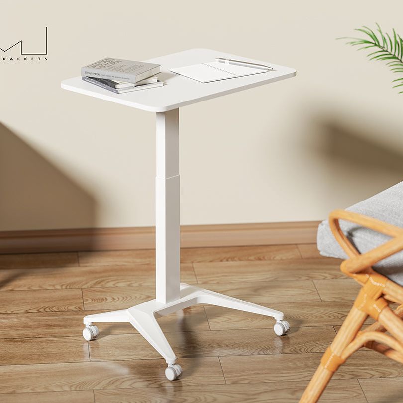 Light Gray Multibrackets M Height Adjustable Workstation Basic