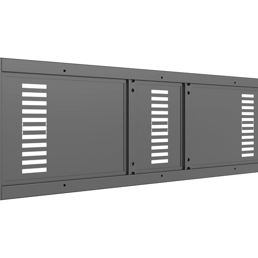 Dim Gray Multibrackets M Pro Series - Enclosure 37" Back Plate Black