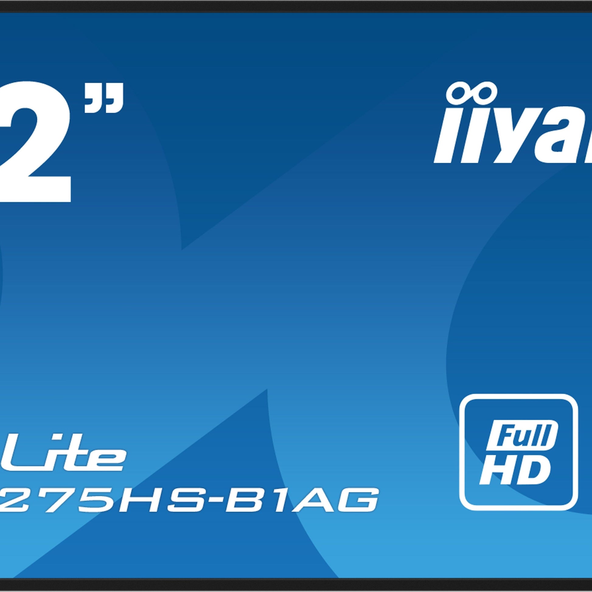 Dark Cyan iiyama ProLite Digital signage flat panel 81.3 cm (32") LCD Wi-Fi 500 cd/m² Full HD Black Built-in processor Android 11 24/7