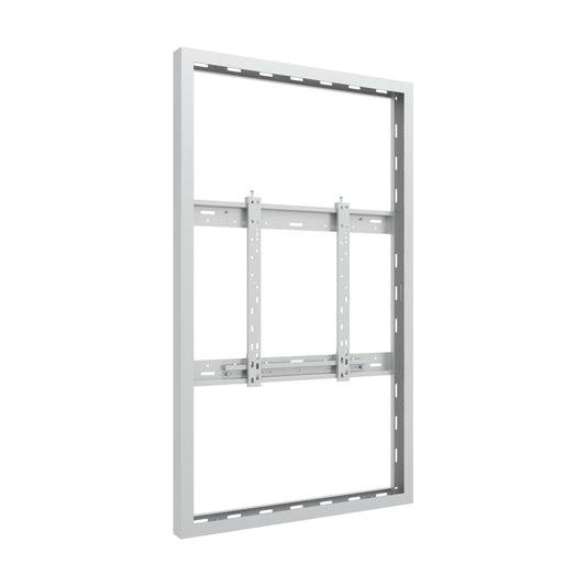 Light Gray Multibrackets M Pro Series - Enclosure 55" Wall Slim Medium White