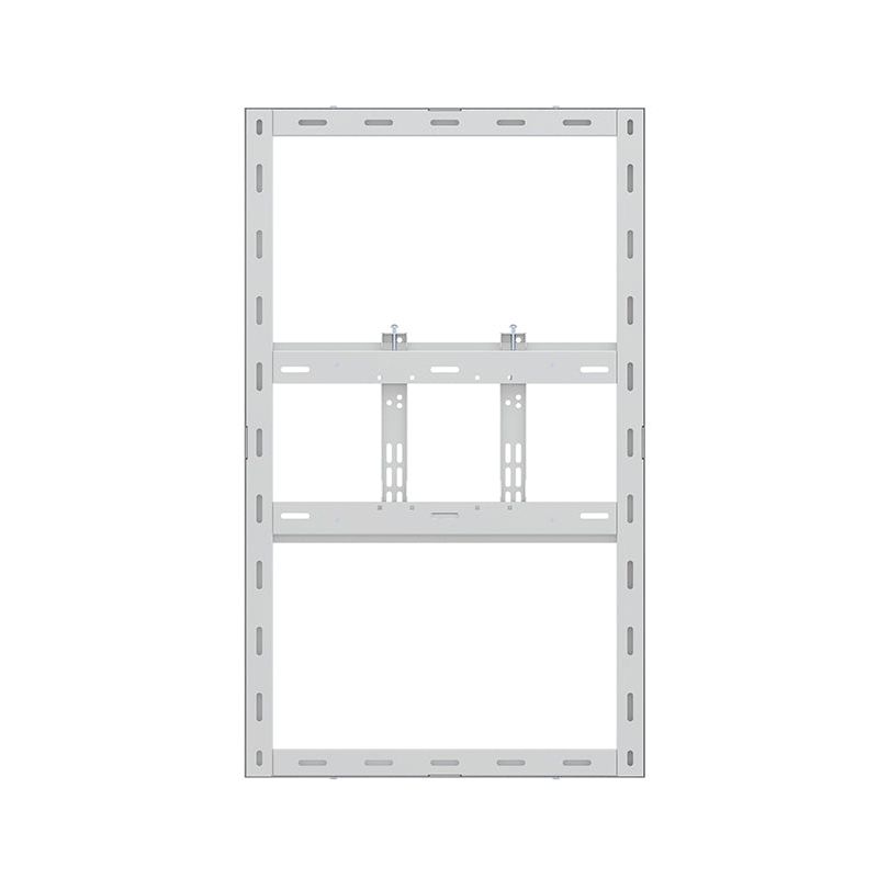 Light Gray Multibrackets M Pro Series - Enclosure 43" Wall Slim Small White