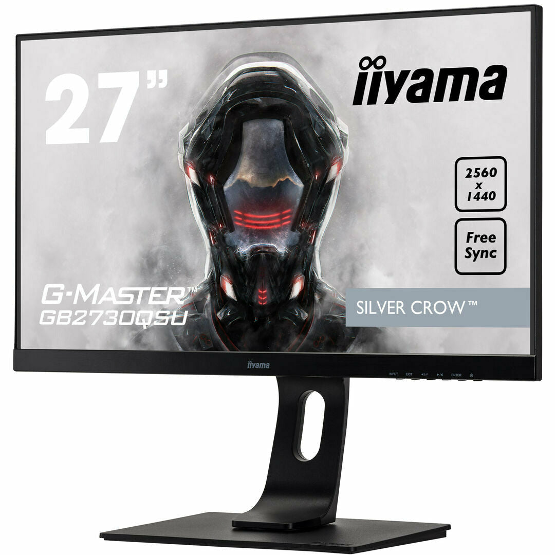 Black iiyama ProLite GB2730QSU-B1 27" Silver Crow Gaming Monitor