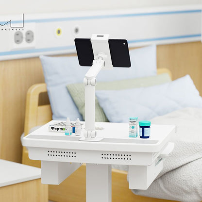 Light Gray Multibrackets M Medical Tablet Holder Basic