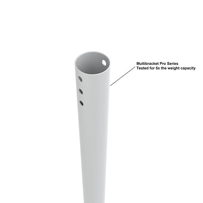 Light Gray Multibrackets M Pro Series CCTV Ceilingmount White
