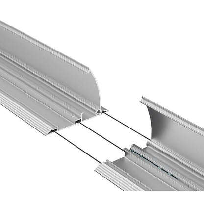 Dark Gray Multibrackets M Cable Cover Floor Aluminium 139mm-W 2200mm-L