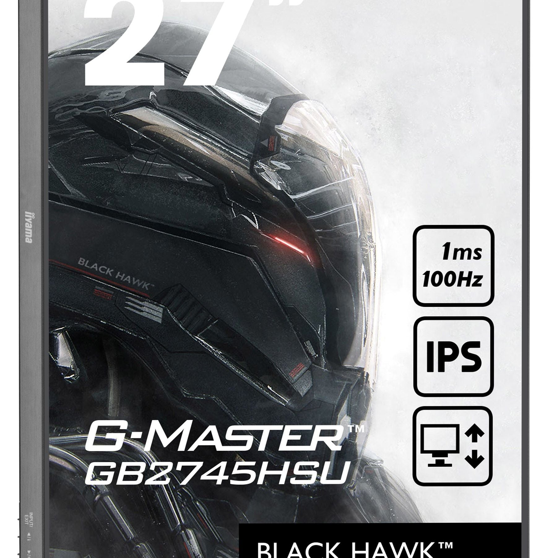 Lavender iiyama G-MASTER GB2745HSU-B2 LED display 68.6 cm (27") 1920 x 1080 pixels Full HD Black